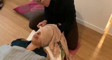 Massage détente Rebozo prénatal